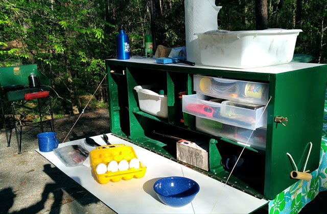 Camping Kitchen Chuck Box Plans