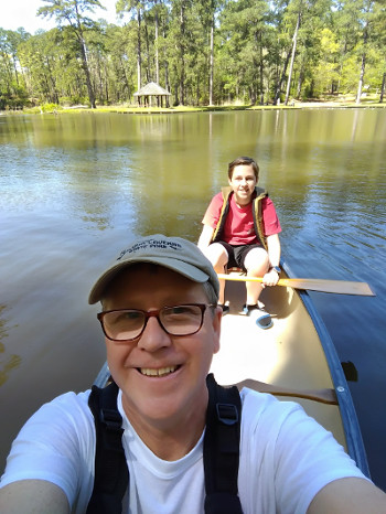 Canoing at Clear Springs